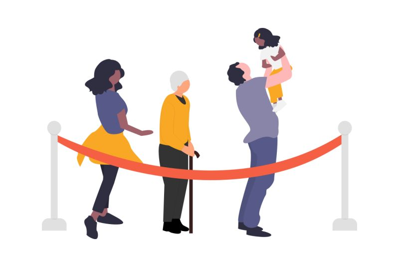 Illustration som framhäver texten