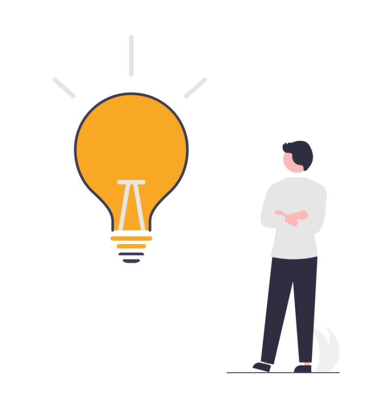 Illustration som framhäver texten