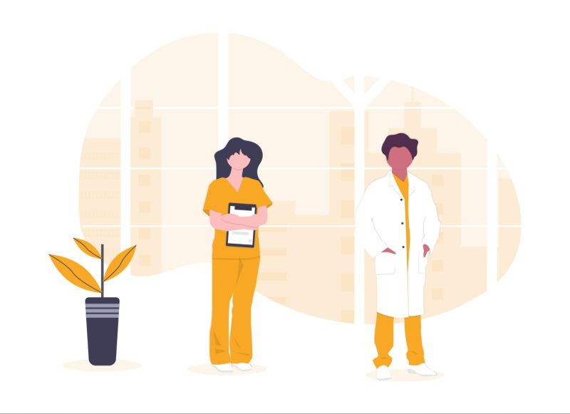 Illustration som framhäver texten