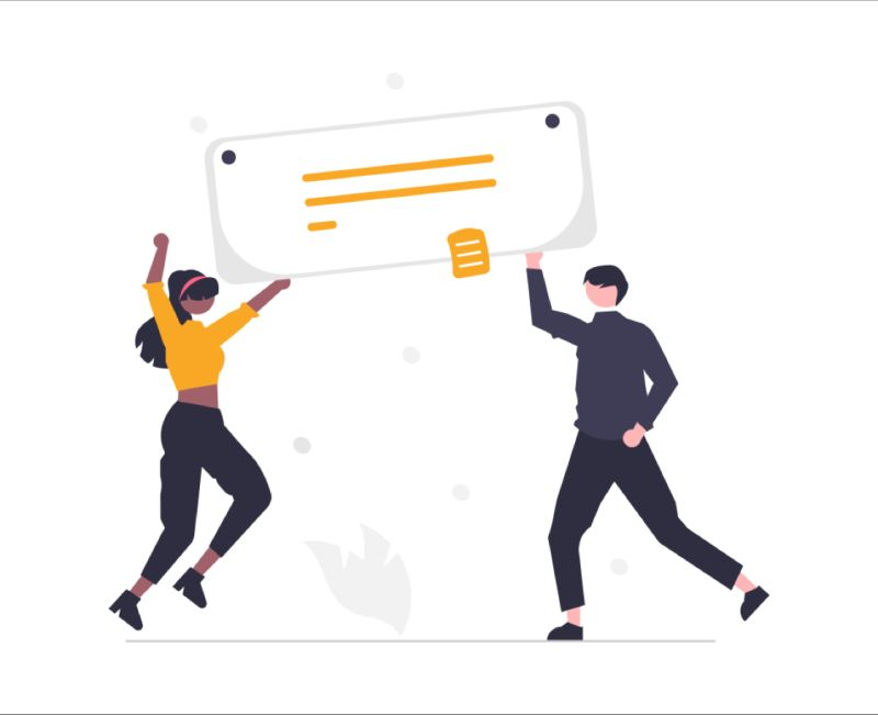 Illustration som framhäver texten